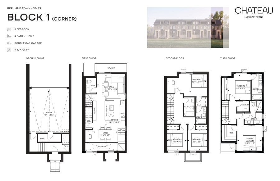 Rear Lane - Corner floor plan preview