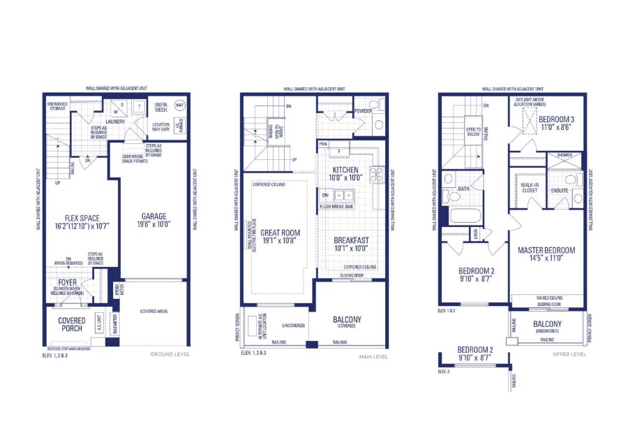 Verona 2 - Elevation 1 floor plan preview