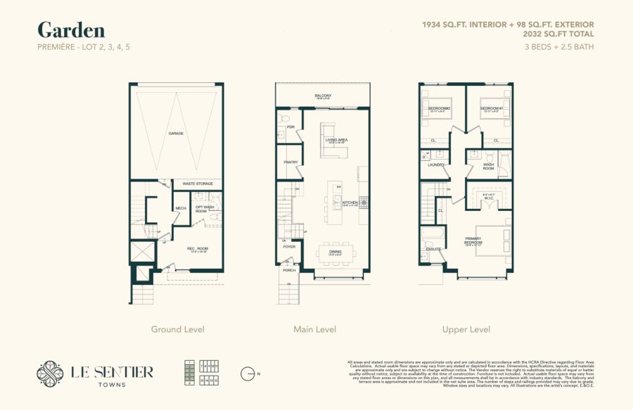 Garden floor plan preview