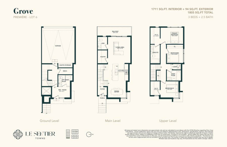 Grove floor plan preview
