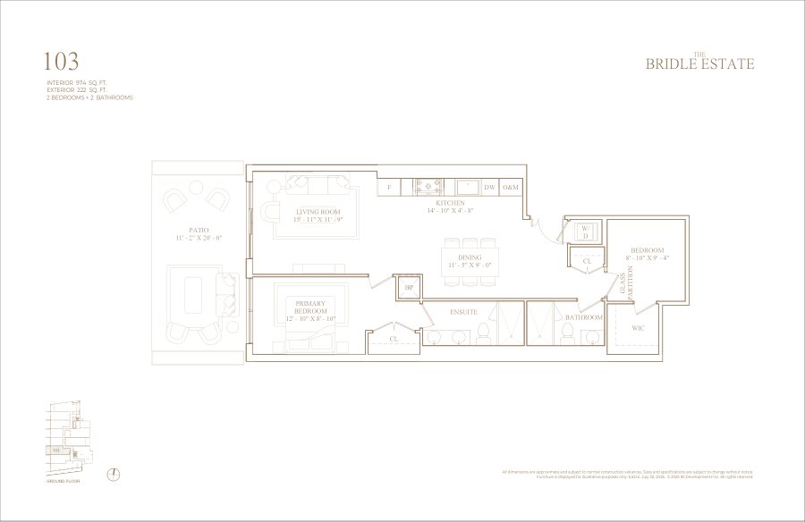 Suite 103 floor plan preview