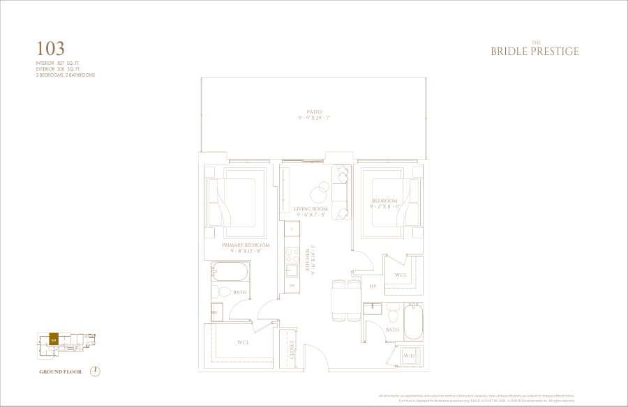 Suite 103 floor plan preview